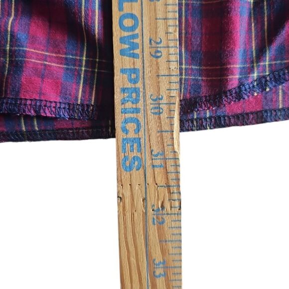 Vintage Wrangler Pearl Snap Western Shirt XL Red Plaid Cowboy Rodeo Rockabilly - Picture 13 of 13